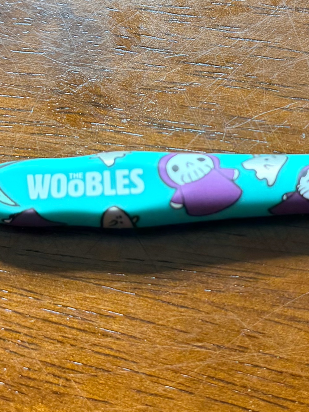 NEW Designer Halloween Crochet Hook, Woobles w/ Mort the Grim Reaper Design, 4mm